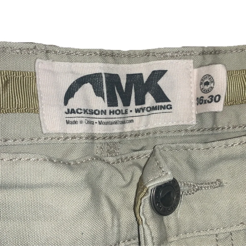 Mountain Khakis 36x30 Hiking Camping Work Cargo Pants MK Tough